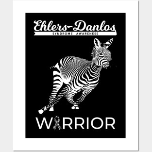 Ehlers Danlos Warrior Zebra Posters and Art